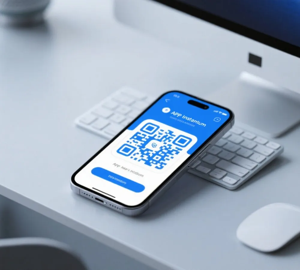 Mobile installation and device compatibility illustration